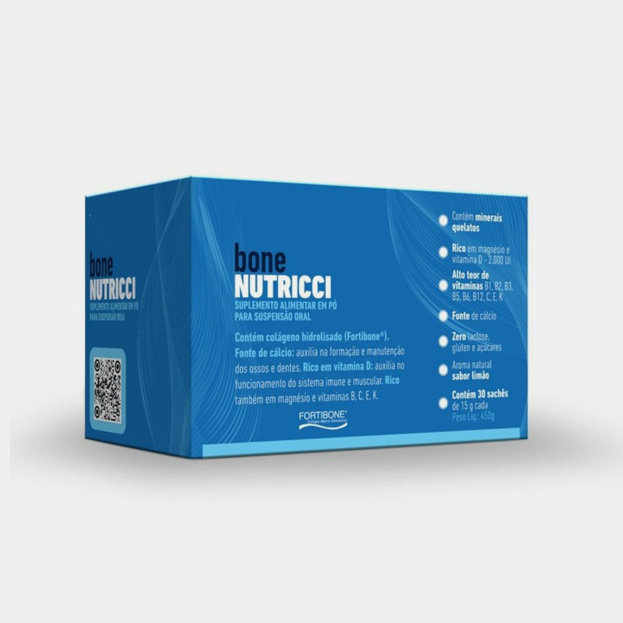 bone nutriccisuplemento para ossos com fortibone na embalagem antiga