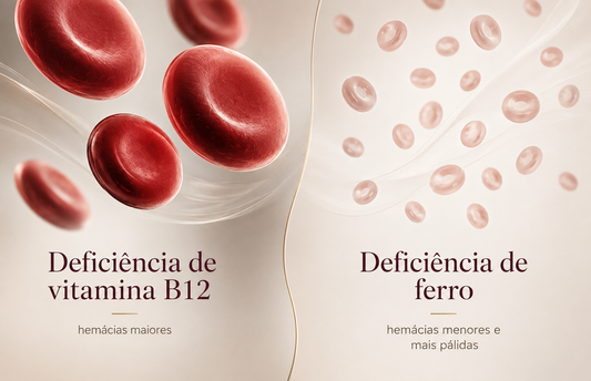 Anemia por deficiência de vitamina B12 ou ferro: qual é a diferença?