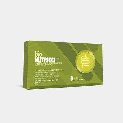 bio nutricci probiotico lgg 10 bilhoes 30 comprimidos embalagem antiga