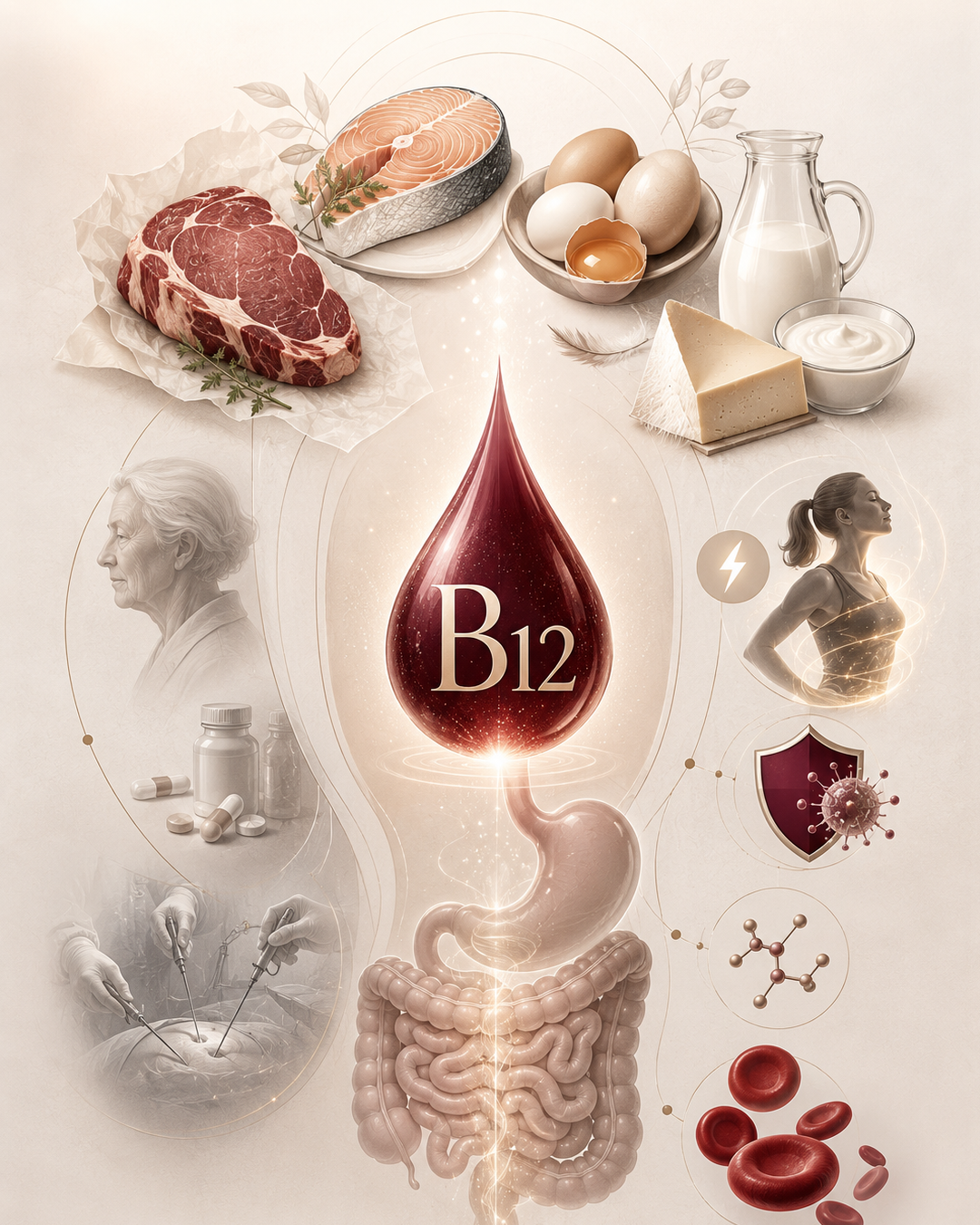 FATOS RELEVANTES SOBRE A VITAMINA B12