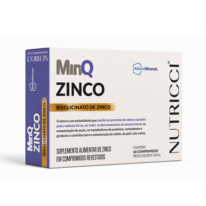 Suplemento de zinco bisglicinato de zinco